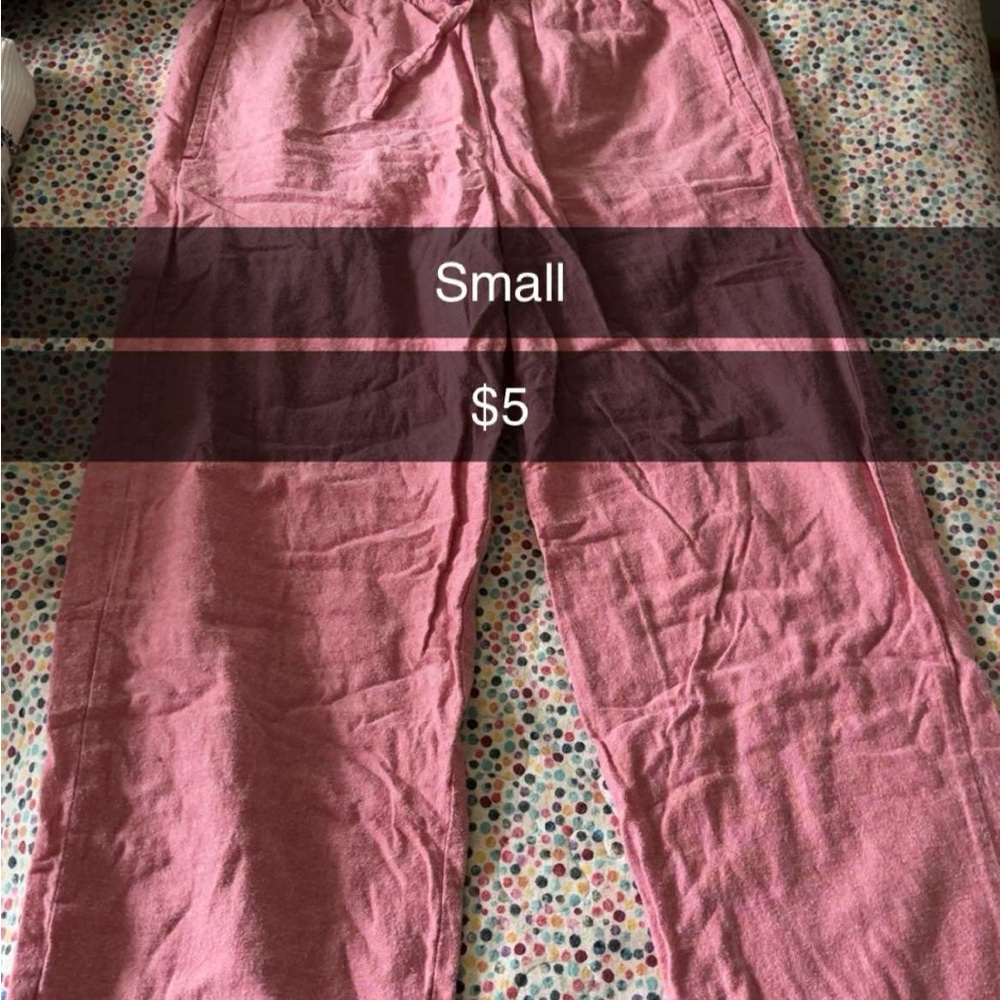 GAP red Pajama Pants Intimates & Sleepwear